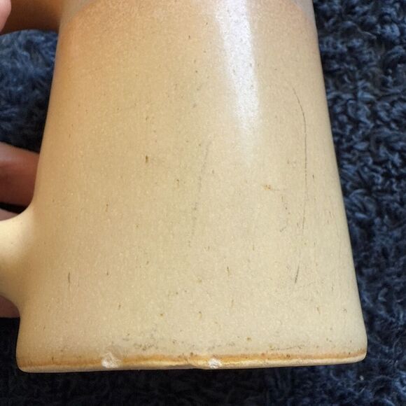 Vintage Rodolfo Padilla Signed Drip Glaze Tall Narrow Ceramic Mugs - Set of 2 - Picture 11 of 11